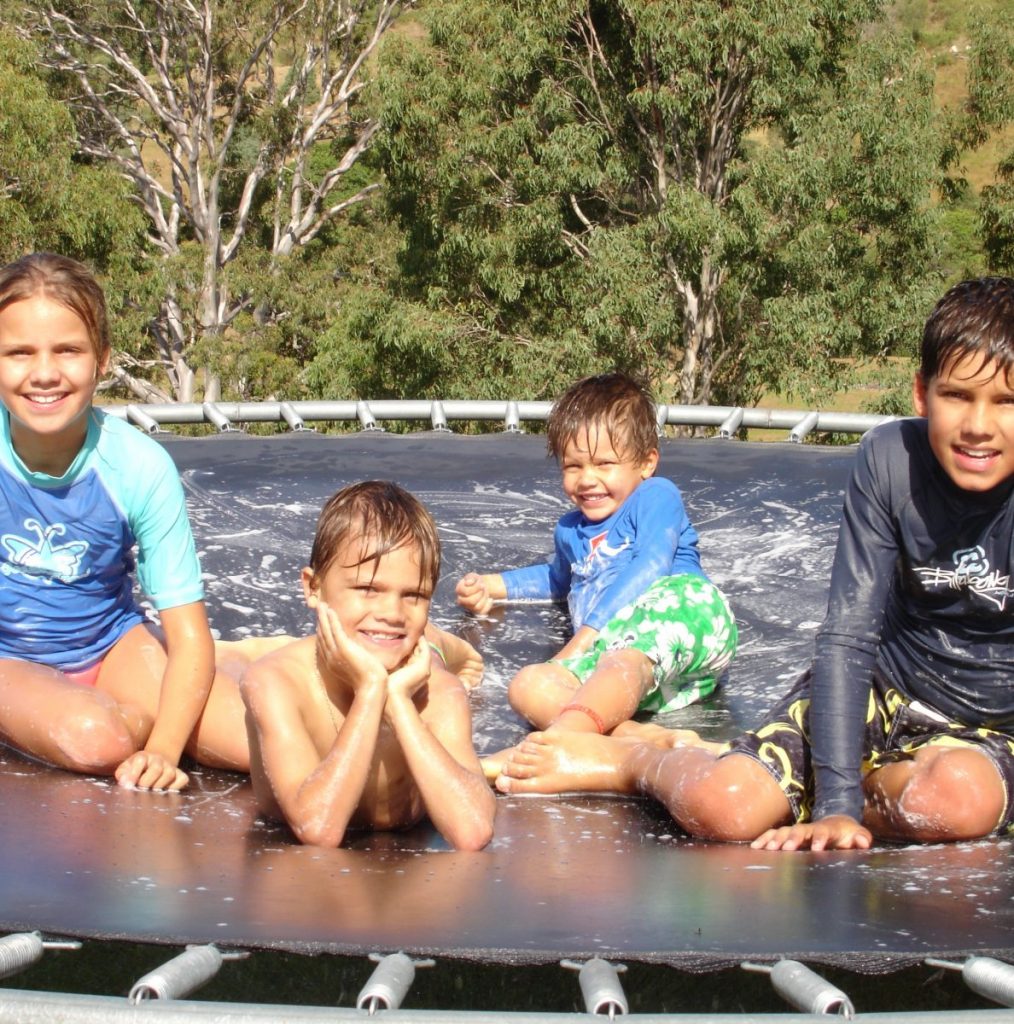 Kinderen op vakantie