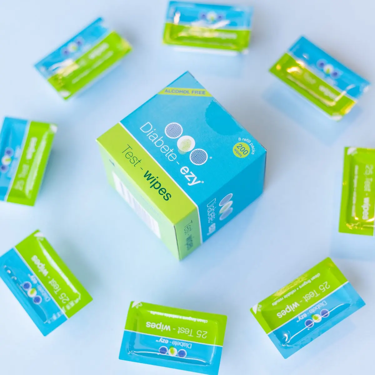 Pack de recharge de lingettes de test