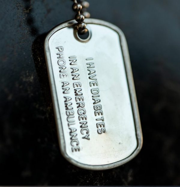 Dog Tag de alerta médico